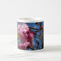 cherry blossom mug in pinks and blue mugs