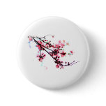 Cherry Blossom Painting Pin