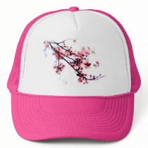 Cherry Blossom Painting Hats