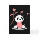 Cherry Blossom Panda cards by challagrl Cherry Blossom Panda cards