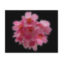 Cherry Blossom Pink Tree Flower Flyer Design