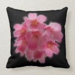Cherry Blossom Pink Tree Flower Pillows