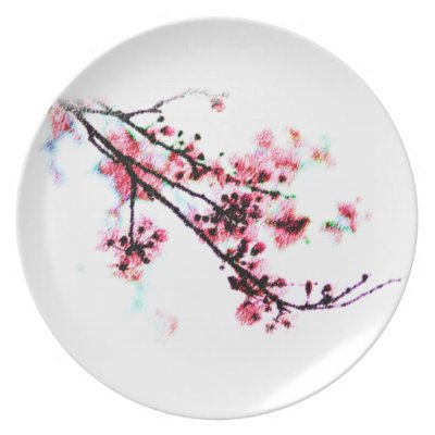 Cherry Blossom Plate