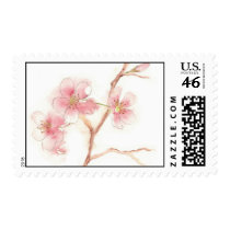 Cherry Blossom Postage Stamp