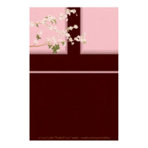 Cherry Blossom Poster posters by Customizables Cherry Blossom Poster posters