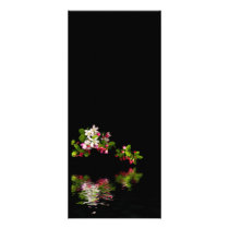 cherry blossom rackcard rack card template