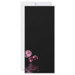 cherry blossom rackcard rack card design