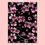Cherry Blossom Sakura - Happy Birthday Card cards