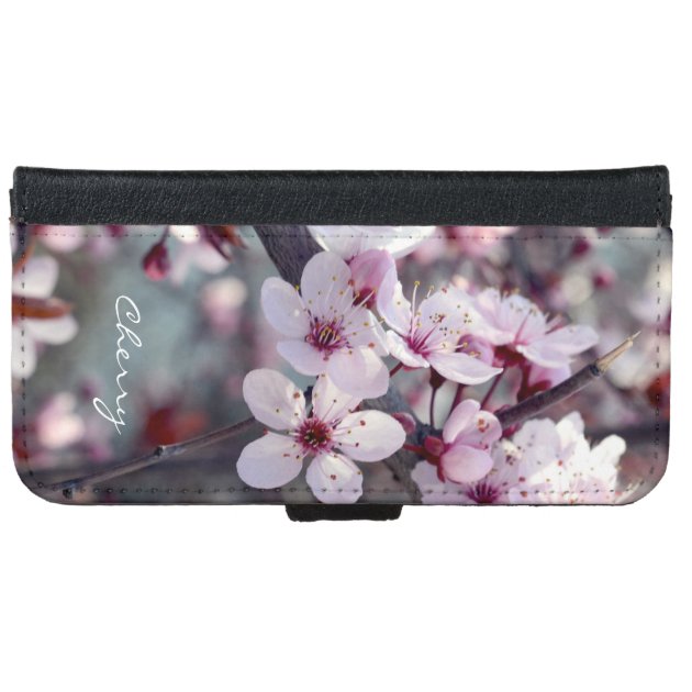 Cherry Blossom Sakura Nature Floral Stylish iPhone 6 Wallet Case-4