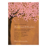 Cherry Blossom Sakura (Sunset) Watercolor Wedding invitations