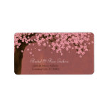 Cherry Blossom / Sakura Watercolor (Dusk) Address labels