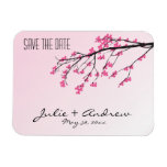 Cherry Blossom Save the Date Save the Date Magnet magnets