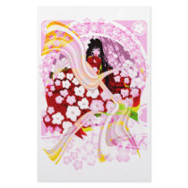 Cherry_Blossom stationery by auraclover Cherry_Blossom stationery