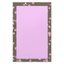 cherry blossom stationery by therandom cherry blossom stationery