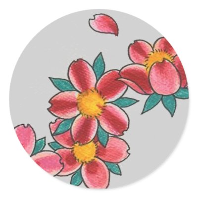 Shoulder Cherry Blossom Tattoo Designs2.Shoulder Cherry Blossom Tattoo