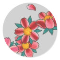 cherry blossom stickers by abrac001 cherry blossom stickers