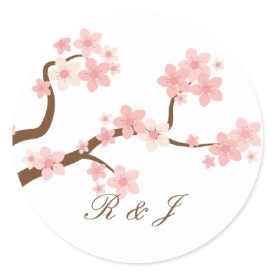 Cherry blossom sticker