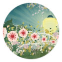 Cherry blossom stickers by perfectpostage Cherry blossom stickers
