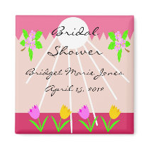 Cherry Blossom Sun Shower Magnet