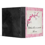 Cherry Blossom Tree Branch Binder Design 1