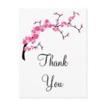 Cherry Blossom Tree Branch Custom Postcards