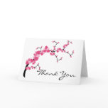 Cherry Blossom Tree Branch Customizable Card cards