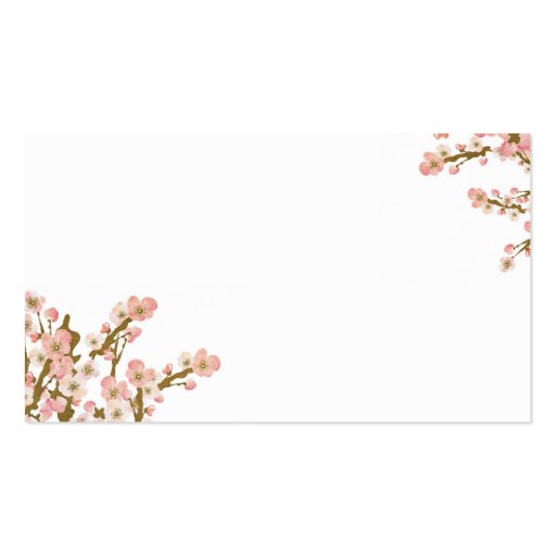 Cherry blossom tree Business Card