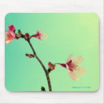 Cherry Blossom Vintage Sky Mousepad