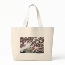 Cherry Blossom Washington DC Canvas Bag