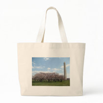 cherry blossom Washington dc Canvas Bags