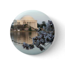 Cherry Blossom Washington DC Pinback Buttons