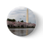 Cherry Blossom Washington DC Button