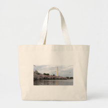 Cherry Blossom Washington DC Canvas Bags