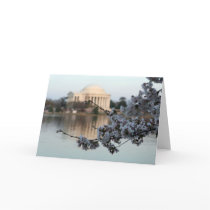 Cherry Blossom Washington DC Card
