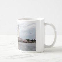 Cherry Blossom Washington DC Coffee Mugs