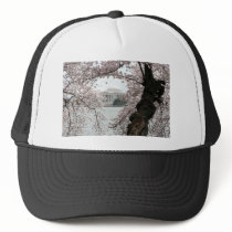 Cherry Blossom Washington DC Trucker Hats
