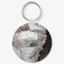 Cherry Blossom Washington DC keychains