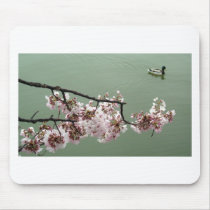 Cherry Blossom Washington DC Mouse Pads