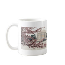 Cherry Blossom Washington DC Coffee Mug