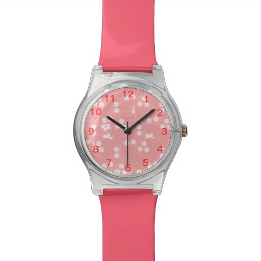 Cherry Blossom watch Zazzle