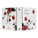 Cherry Blossom Wedding Binder