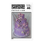 Cherry Blossom Wedding Cake Stamp