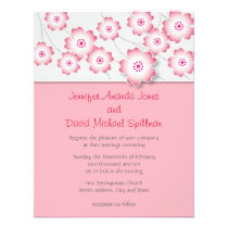 Cherry Blossom Wedding Invitation invitations
