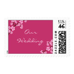 Cherry Blossom Wedding Stamps
