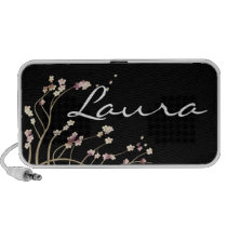 Cherry Blossom with customizeable name speakers