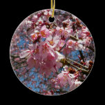 Cherry Blossoms and Bee Ornament