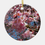 Cherry Blossoms and Bee Ornament