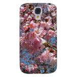 Cherry Blossoms and Bee Pink Spring Floral Samsung S4 Case