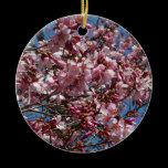 Cherry Blossoms and Blue Sky Ornament