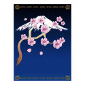 Cherry Blossoms and Mt. Fuji Poster posters